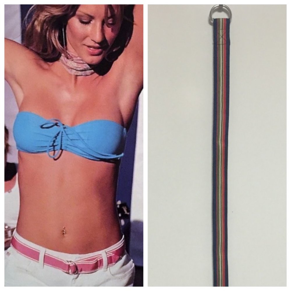 Ralph Lauren Multi-colored Ribbon Belt